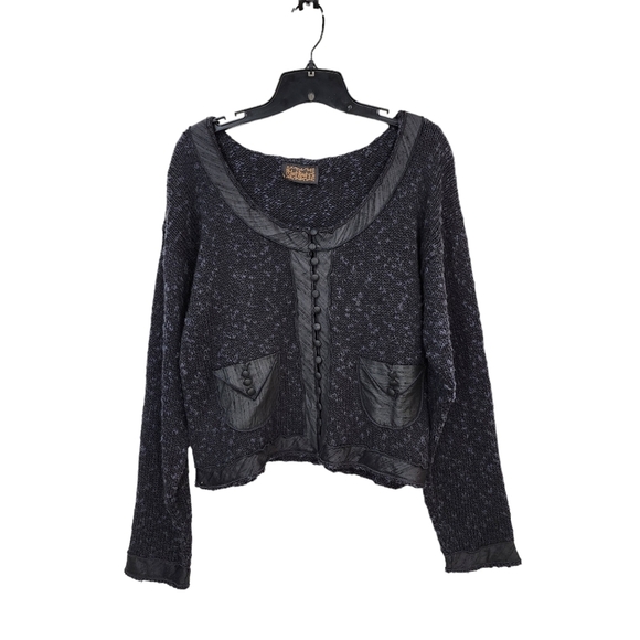 Hot Knots Women's Button Front Knitted Cardigan - Picture 1 of 8